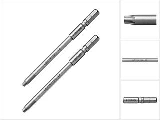 Bit TX (2 stuks) - TX 20-100 CE/2 - 500848 by Festool – product image 1 of 2