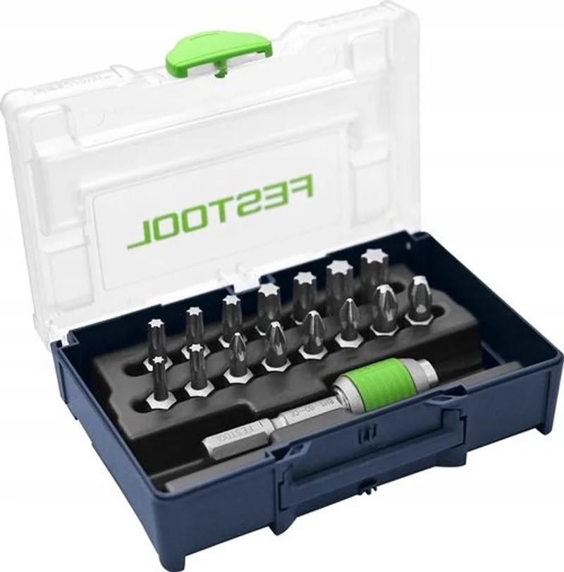 Bitset PH PZ TX 15st + BHS60CE in SYS3-CE XXS by Festool, Blue – product image