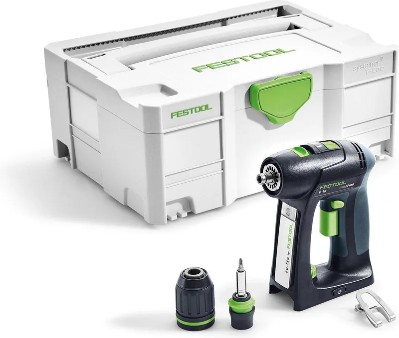 C 18 Li Basic Accu Schroefboormachine in Systainer 574737 by Festool – product image