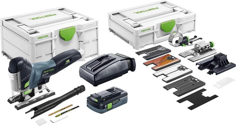 PSC 420 HPC 4,0 EBI-Set Scie sauteuse pendulaire sans fil 576523 + batterie 18 V 4 Ah de Festool – image du produit