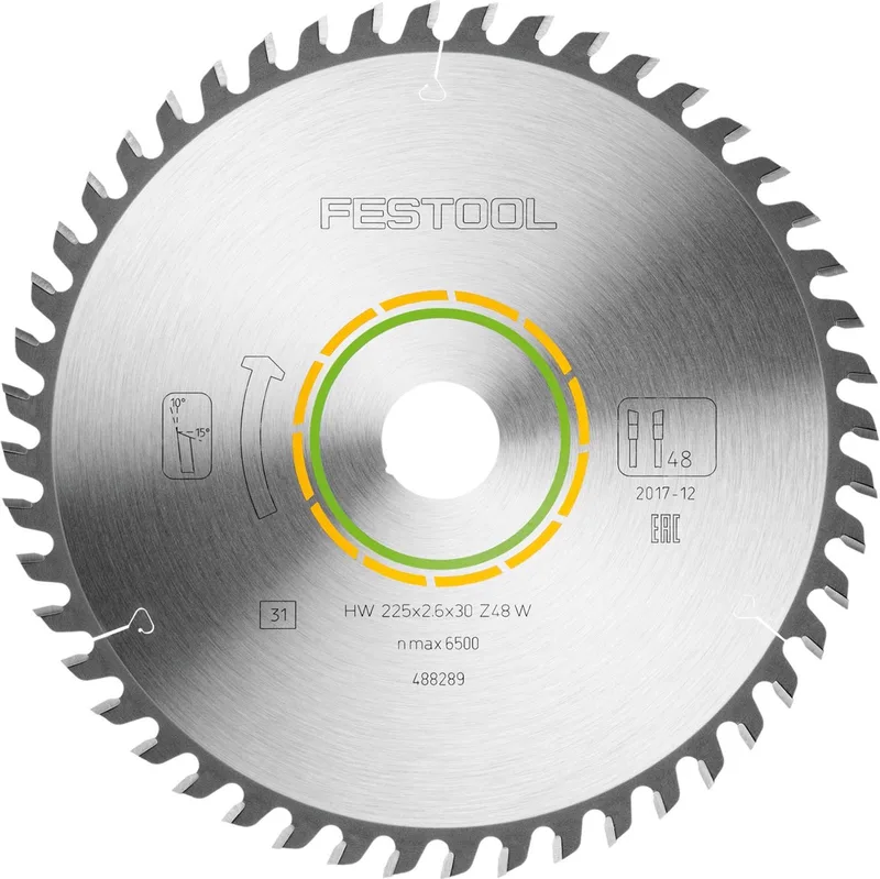 Cirkelzaagblad Wood Fine Cut Ø 225mm - 48T & Splintervrij by Festool – product image