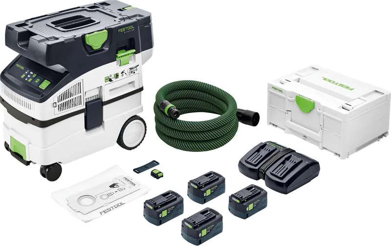 CTLC MIDI I-Plus Accustofzuiger 2x18V 5.0Ah - 577671 de Festool – image du produit