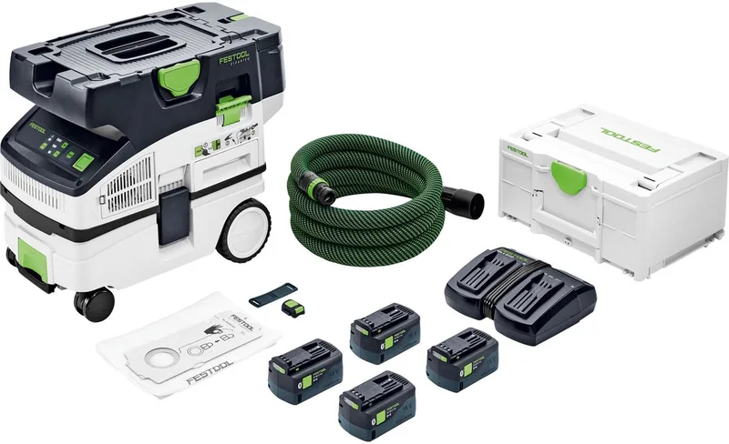 CTLC MINI I-Plus Accustofzuiger 2x18V 5.0Ah - 577670 by Festool – product image