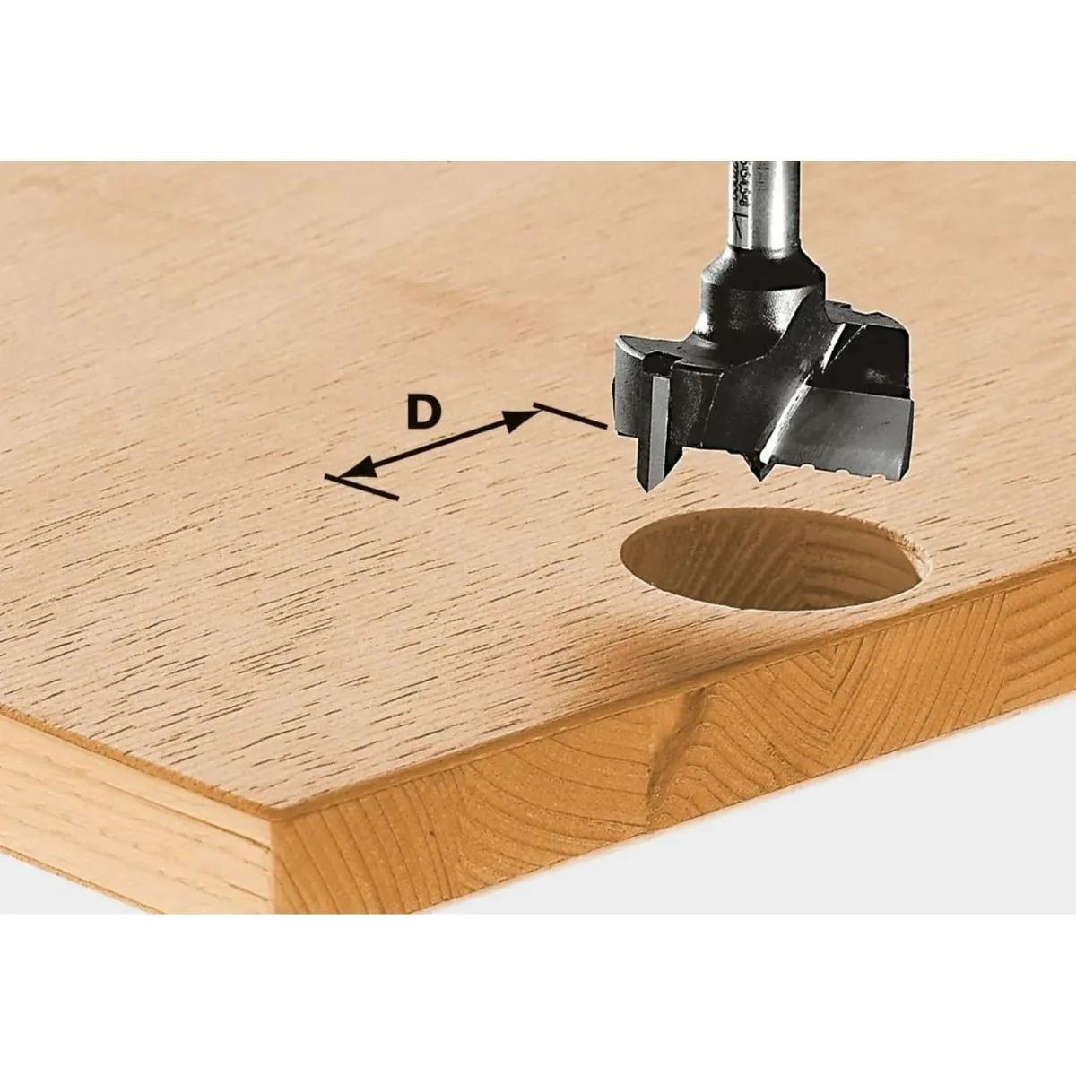 D20 Beslagboor - HW S8 D20 - 491072 från Festool – produktbild