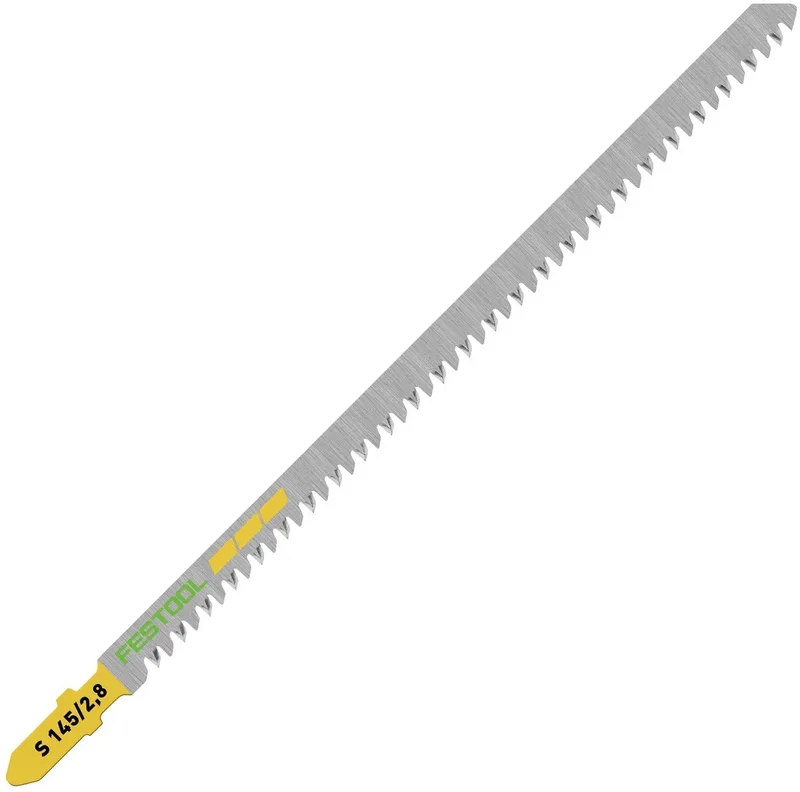 Decoupeerzaagblad WOOD STRAIGHT CUT (5 stuks) - S 145/2,8/5 - 204264 fra Festool – produktbillede