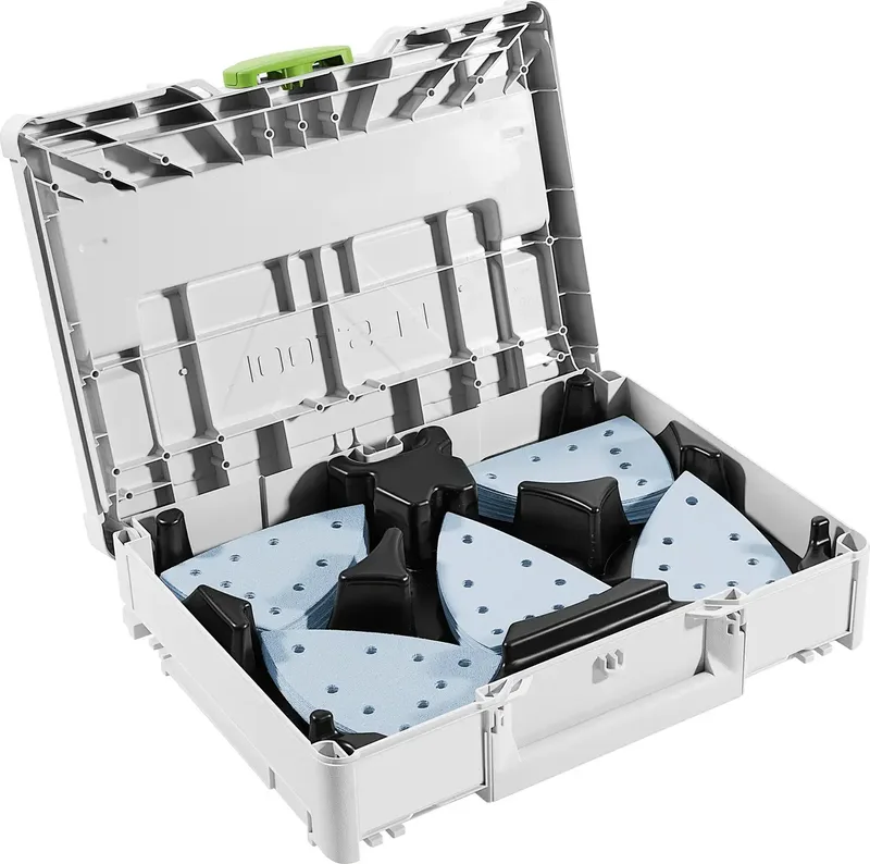 Delta GR SYS 578195 Schleifblätter-Box Körnung (num) 60, 80, 120, 180, 220 1 Set de Festool – image du produit 1 sur 2