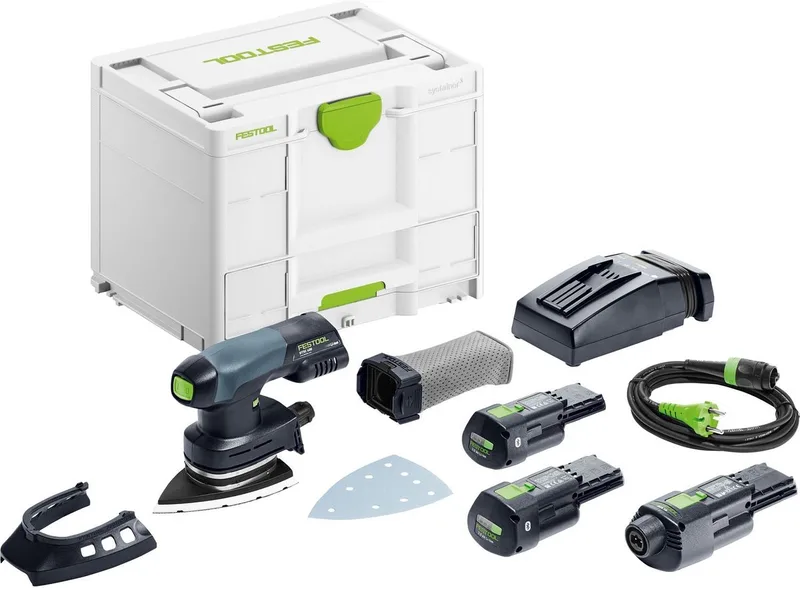 DTSC 400 Li 3.0-Set - Deltaschuurmachine - Accu 18 V - 3,0 Ah by Festool – product image