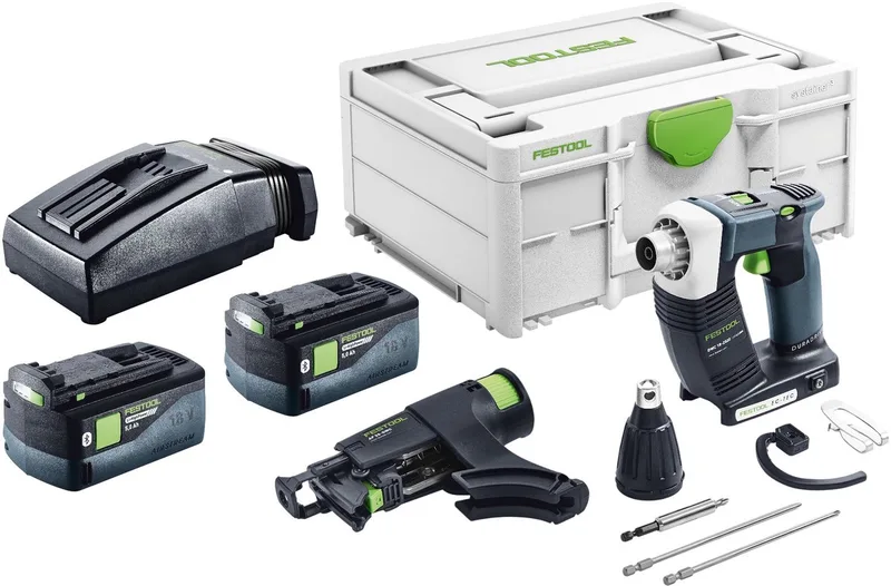 DWC 18-2500 Basic accu-bouwschroevendraaier 18 V 18 Nm borstelloos + 2x accu 5,0 Ah + oplader + Systainer by Festool – product image
