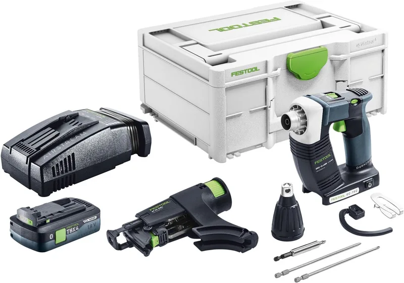 DWC 18-4500 Basic accu-bouwschroevendraaier 18 V 14 Nm borstelloos + 1x accu 4,0 Ah + snellader + Systainer by Festool – product image