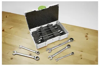 Festool 10-delig Ringratel-steeksleutelset in Systainer S - SYS3 S 76-RRS-Set - 578117 von Festool – Produktbild 2 von 2
