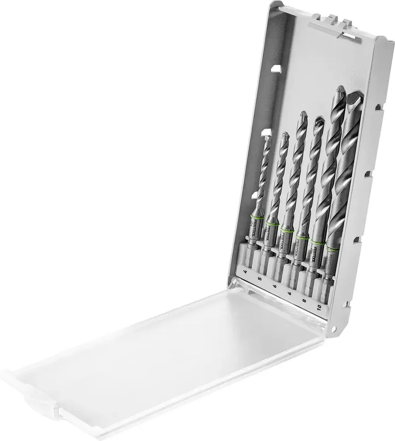 Festool 577397 BKS SYS3 D4-10 CE/S Bohrer-Set 4 mm, 5 mm, 6 mm, 8 mm, 10 mm by Festool – product image