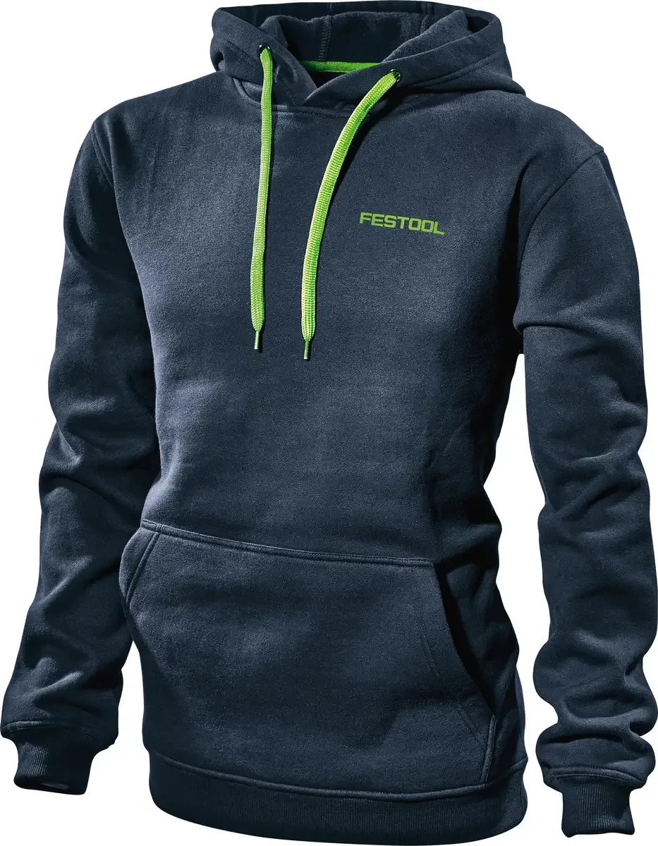 Festool 577752 Huvtröja Mörkblå, Grön by Festool, Mörkblå, Green, XS – product image