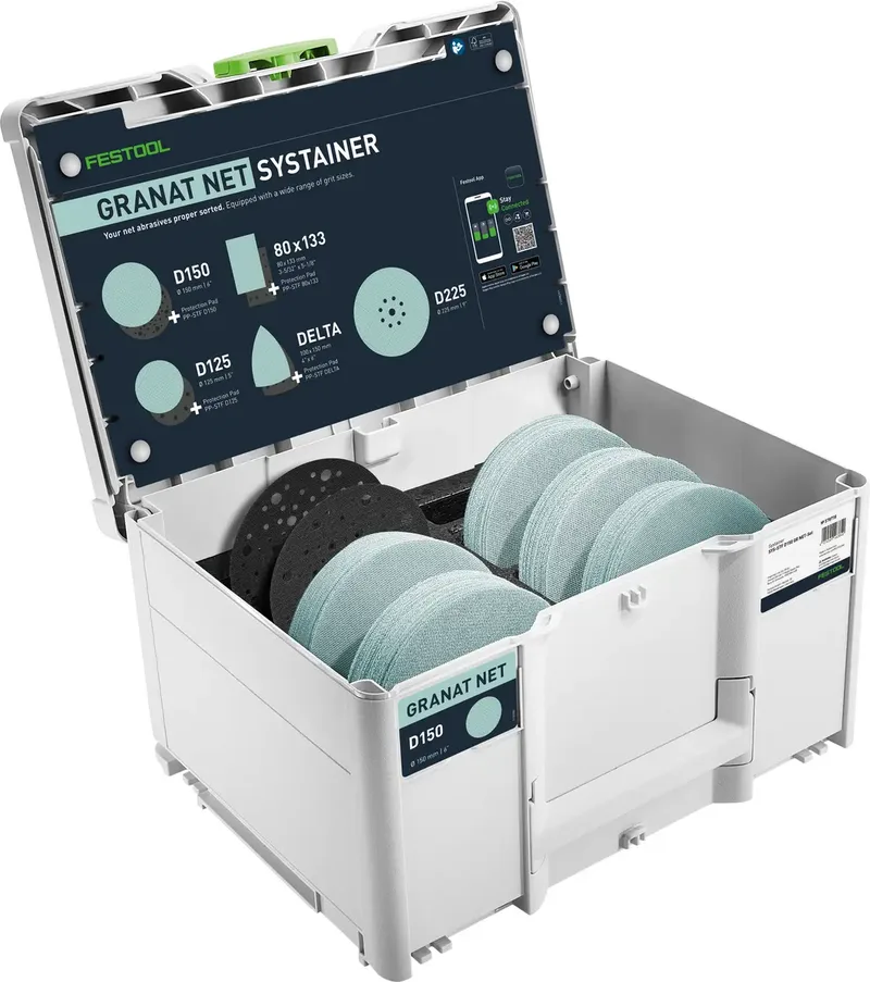 Festool 578718 Schleifscheiben-Box Körnung (num)=60, 80, 120, 180, 240 1 St. by Festool – product image