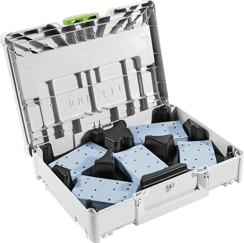 Festool 80x133 GR SYS 578194 Schleifblätter-Box Körnung (num) 60, 80, 120, 180, 220 (L x B) 80 mm x 133 mm 1 Set fra Festool – produktbillede