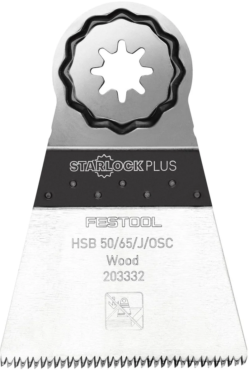 Hout-zaagblad (5 stuks) - HSB 50/65/J/OSC - 203332 by Festool – product image