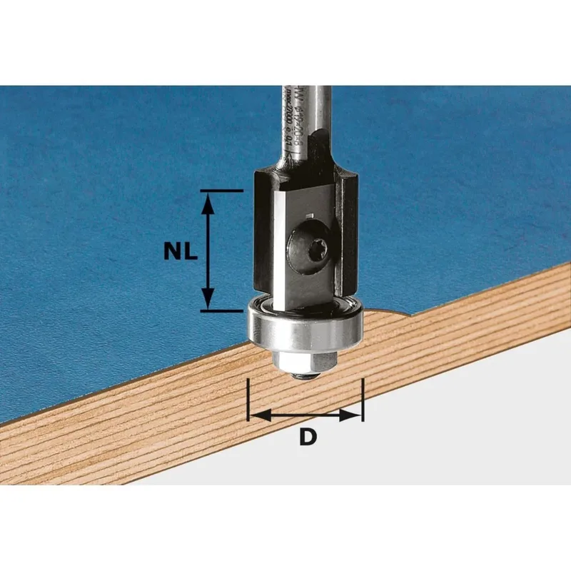 HW S8 D19/20WM Z2 Keermes-kantenfrees - 491082 de Festool – image du produit