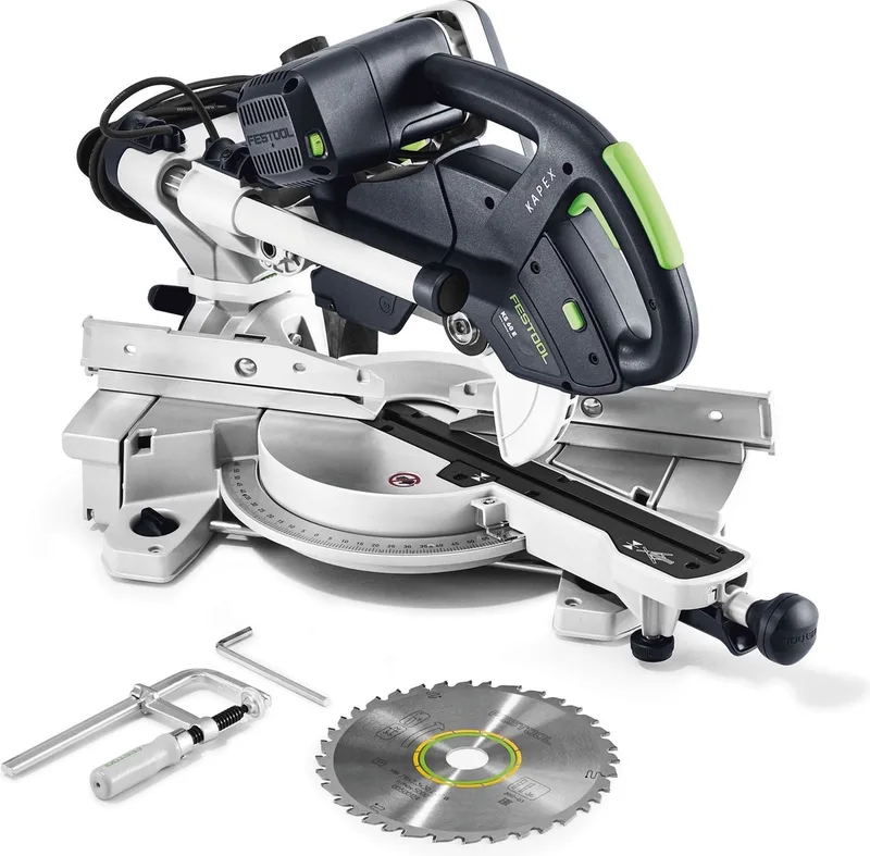 KS 60 E KAPEX Afkortzaag - 1200 W - 661 x 475 x 430 mm de Festool – image du produit