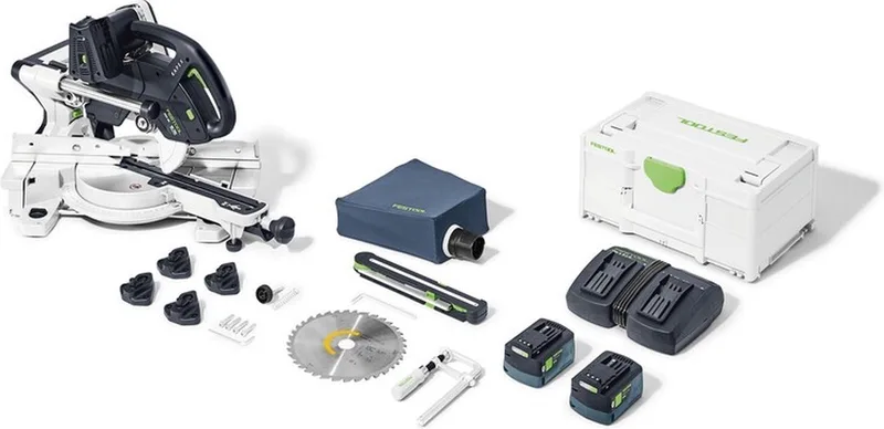 KSC 60 EB 5,0 I-Plus Accu Afkortzaag KAPEX 216mm 18V 5.0Ah - 577954 by Festool – product image