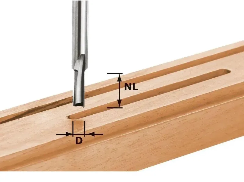 Lamellenfrees HW Schacht 8 mm HW S8 D4/10 - 490953 by Festool – product image