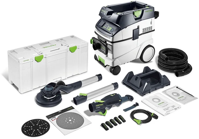 langnekschuurmachine en stofzuigerset PLANEX LHS 2 225 EQ... by Festool – product image