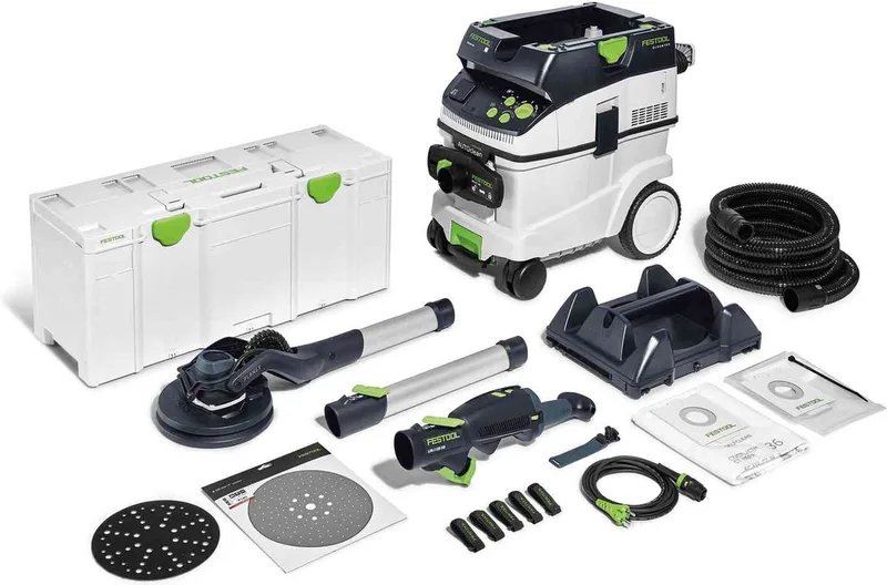 LHS 2 225/CTM 36-Set Langnek Schuurmachine Set - 576698 van Festool – productafbeelding