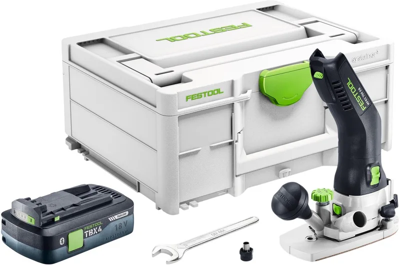 MFKC 700 EB-Basic accu-module kantfrees 18 V 8 mm borstelloos + 1x accu 4,0 Ah + Systainer - zonder oplader de Festool – image du produit