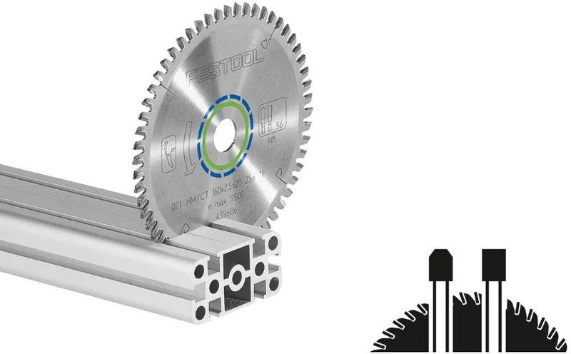 HW 225x2,6x30 TF68 488291 Lame de scie circulaire 225 x 30 x 1.80 mm Nombre de dents: 68 1 pc(s) de Festool – image du produit