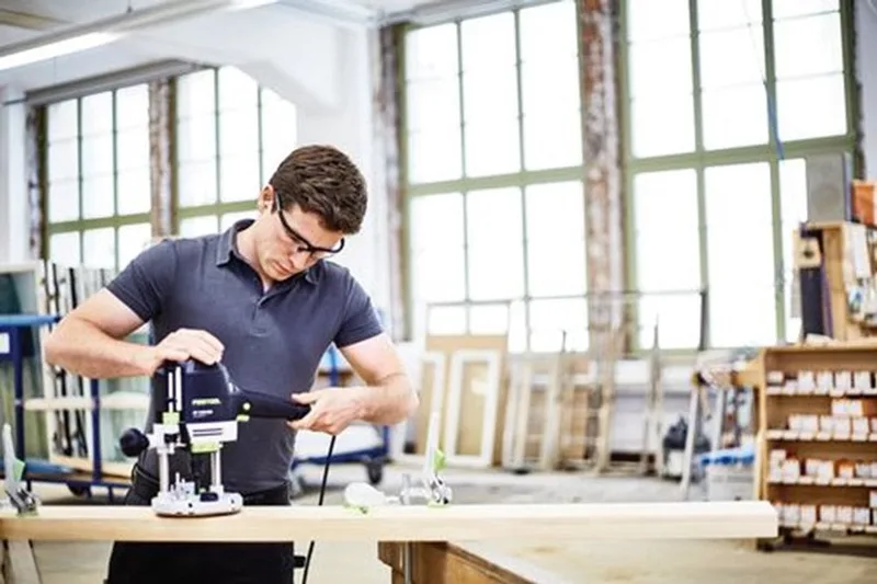 OF 1400 EBQ-Plus + Box-OF-S Bovenfrees - 576540 de Festool, Noir, Vert, Blanc – image du produit