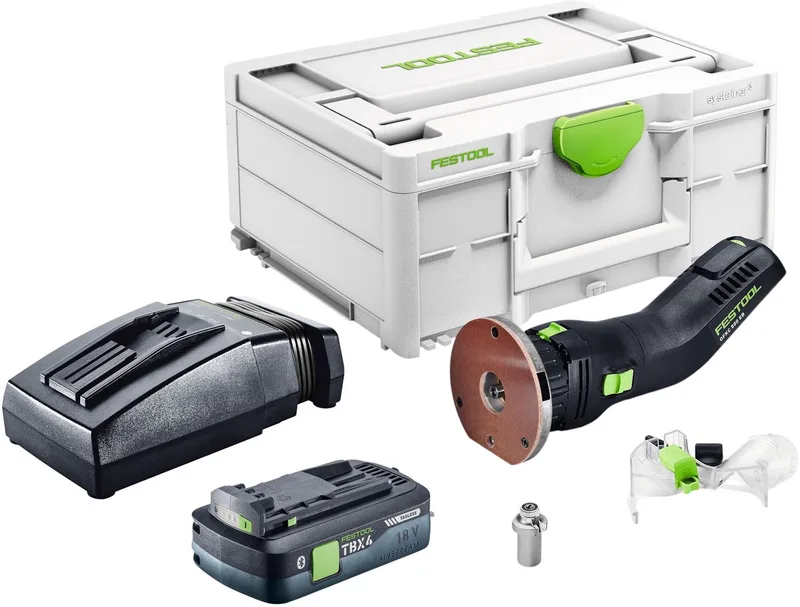 OFKC 500 R3 EB-Basic accu-kantfrees 18 V 10 mm borstelloos + 1x accu 4,0 Ah + oplader + Systainer by Festool – product image
