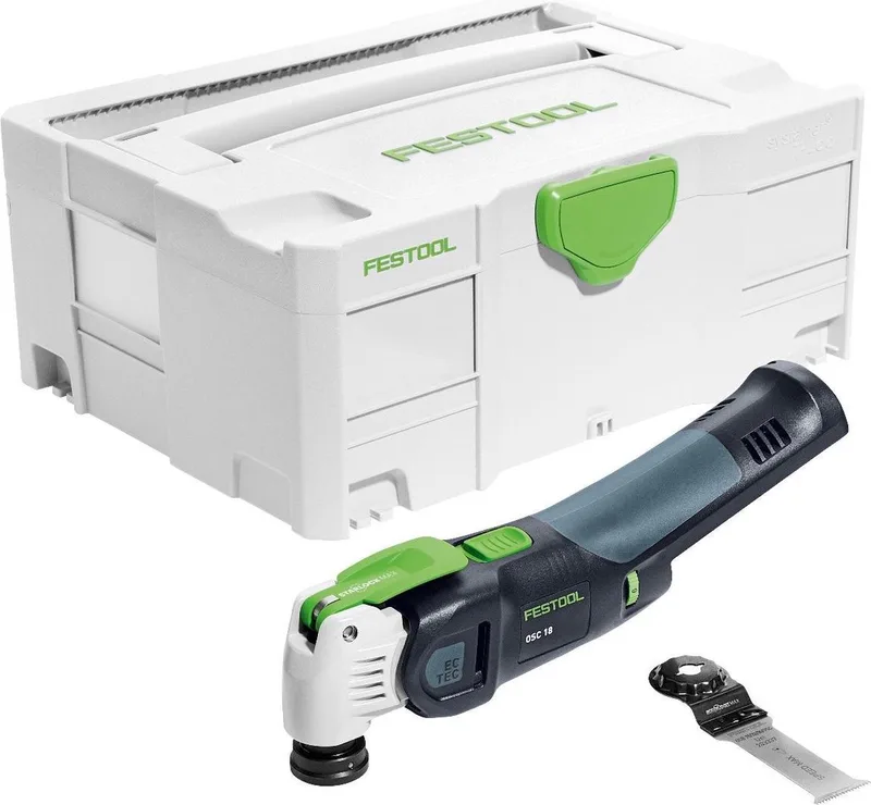 OSC 18 Li E-Basic Oscillerende Accu Multitool VECTURO | zonder accu's en lader van Festool – productafbeelding