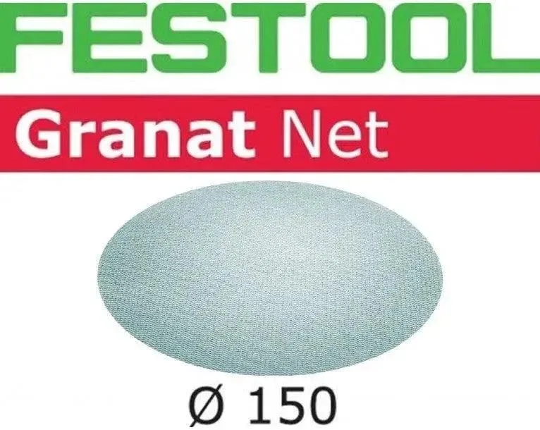 P120 D150 Net GR NET/50 Netschuurmateriaal (50 stuks) - Granat - 203305 fra Festool – produktbillede