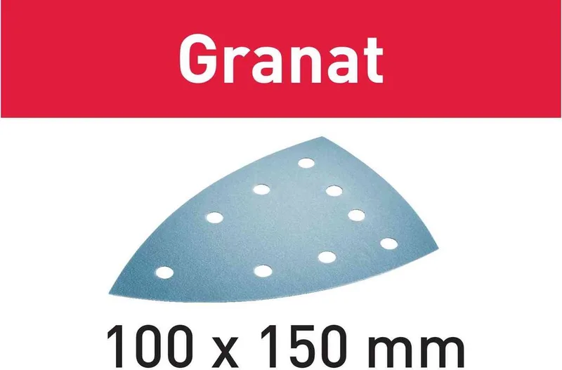 P320 100x150mm Schuurpapier (100 stuks) - STF DELTA/9 Granat - 577551 van Festool – productafbeelding