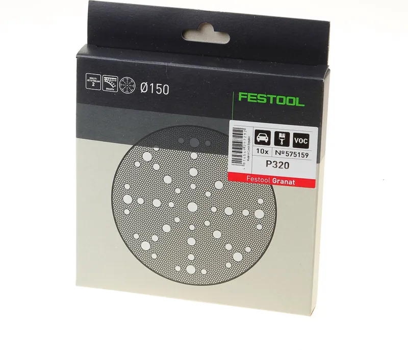 P320 D150/48 Schuurschijf (10 stuks) - STF Granat - 575159 by Festool – product image