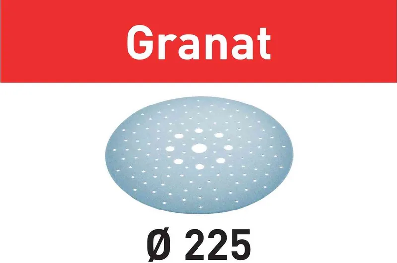 P320 D225/128 Schuurschijf (5 stuks) - STF Granat - 205669 de Festool – image du produit