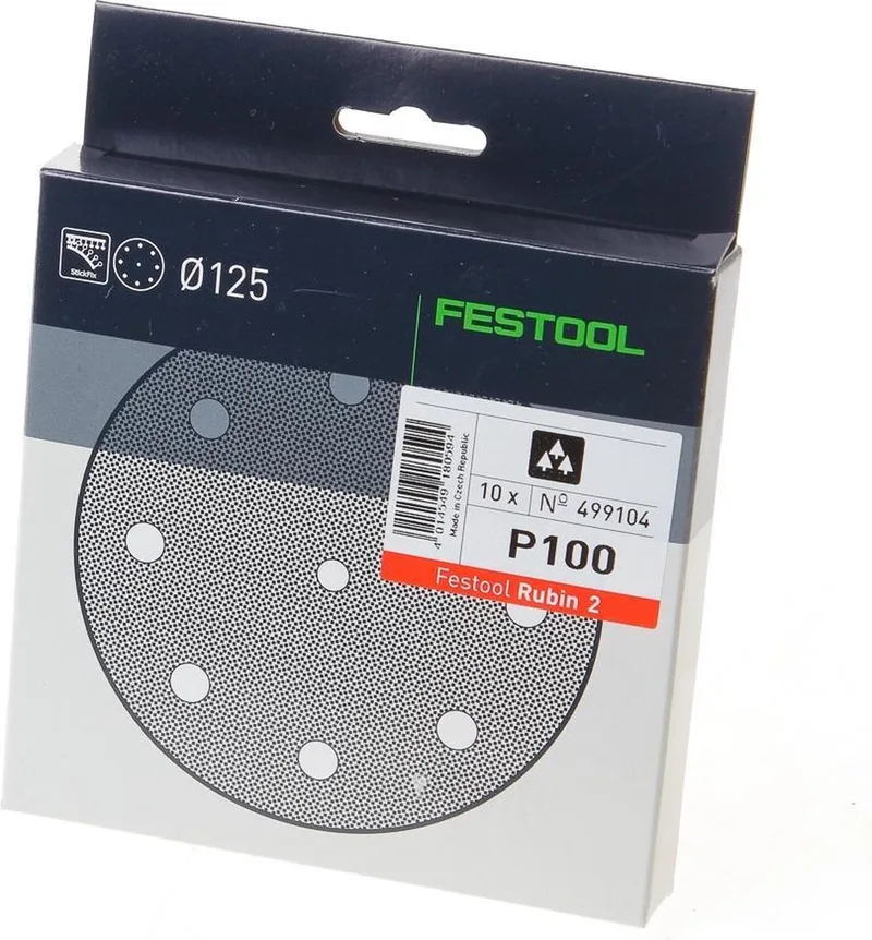 P60 D125 Schuurschijf - RU/10 - 499102 von Festool – Produktbild