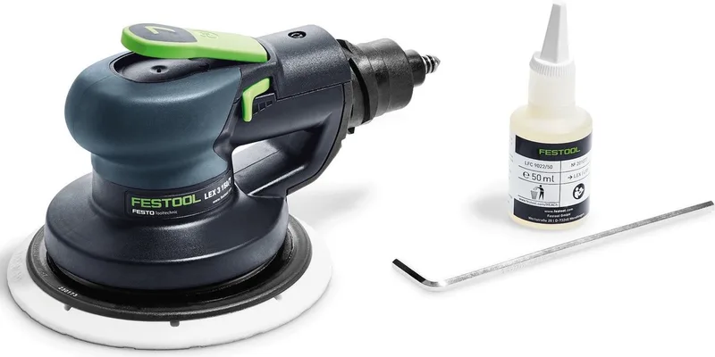 Perslucht-excenterschuurmachine LEX 3 150/7 van Festool – productafbeelding