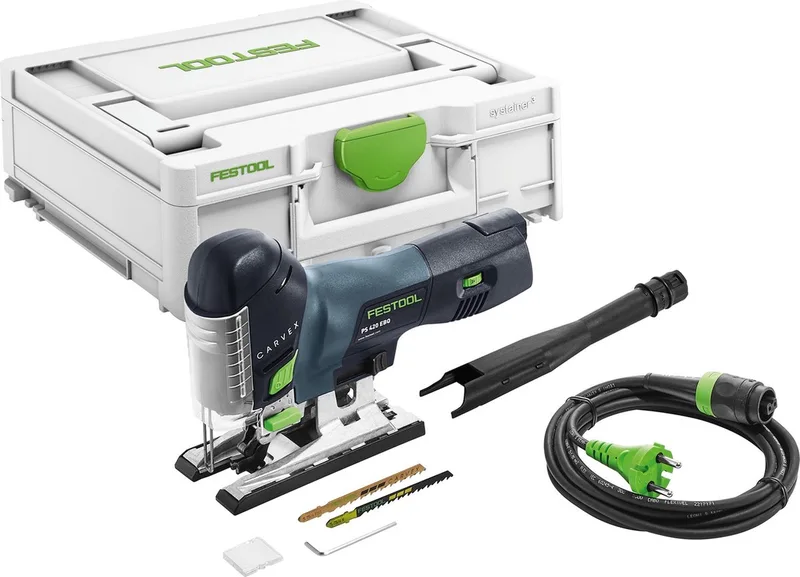 PS 420 EBQ-Plus Decoupeerzaagmachine in systainer - 550W - 120x10mm by Festool – product image