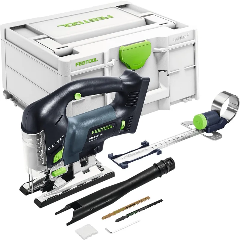 PSBC 420 EB-Basic accu pendelzaag 18 V 120 mm ( 576530 ) Brushless + Systainer - zonder accu, zonder lader by Festool – product image