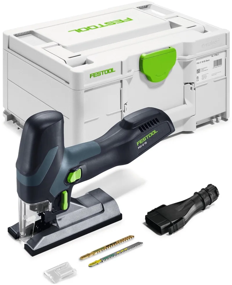 Akku-Pendelstichsäge CARVEX PSC-E 18 EB-Basic von Festool – Produktbild