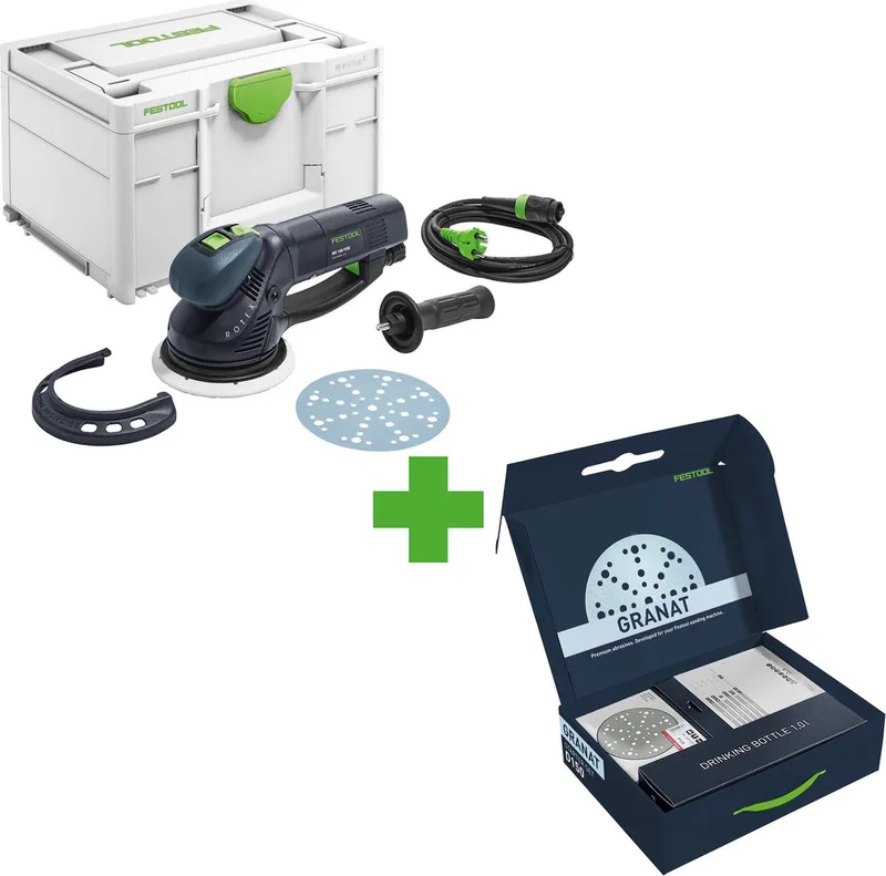 RO150 FEQ GR-Set P Excenterschuurmachine + Schuurpapierset in Systainer - 578181 by Festool – product image