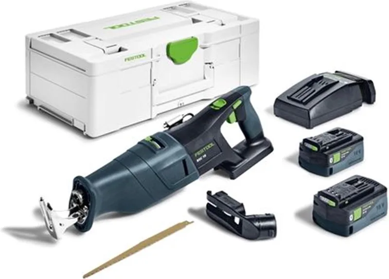 RSC 18 5,0 EB-Plus - Accu Reciprozaag - 18V - 5.0Ah in Systainer - 576948 by Festool – product image