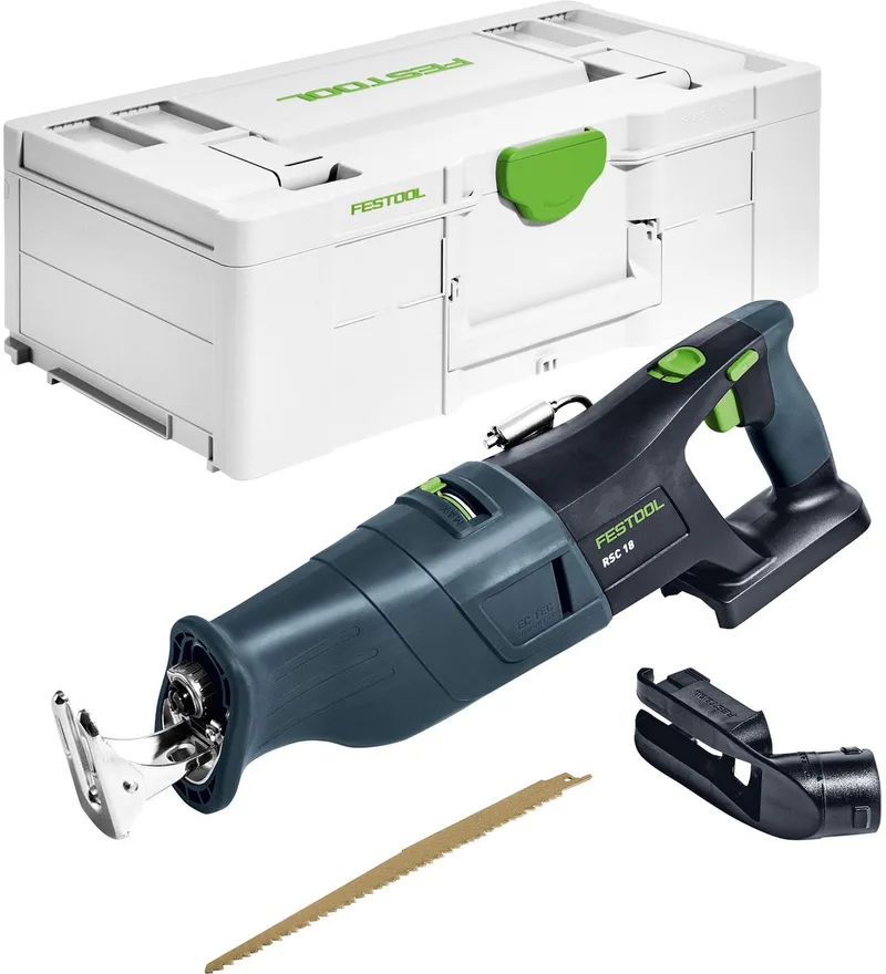 RSC 18 EB-Basic Accu Reciprozaag 18V Basic Body in Systainer - 576947 de Festool – image du produit
