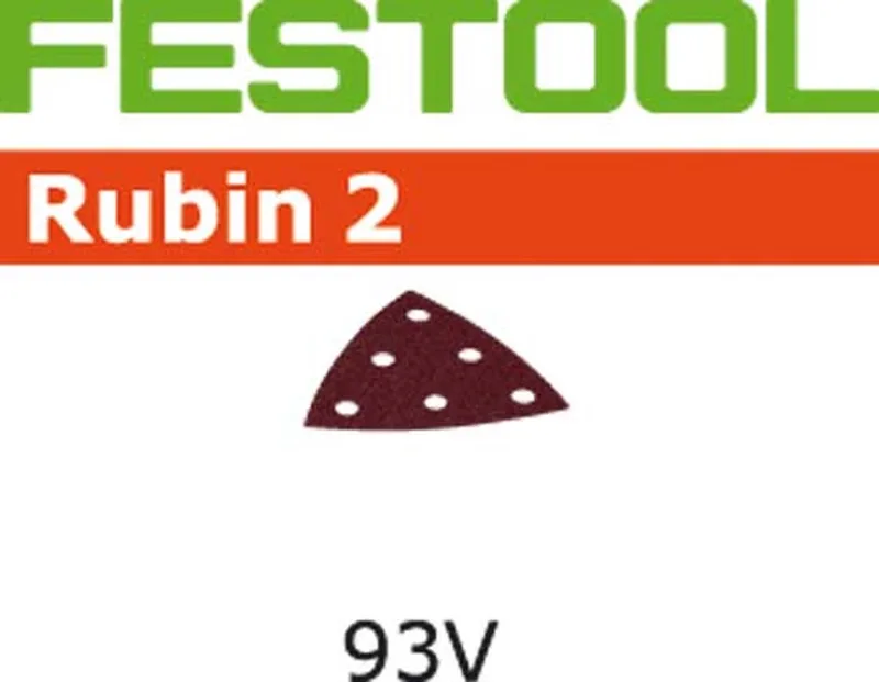 Rubin 2 Serie - Schuurpapier voor Delta Schuurmachines - 93 x 93 mm - P40 de Festool – image du produit