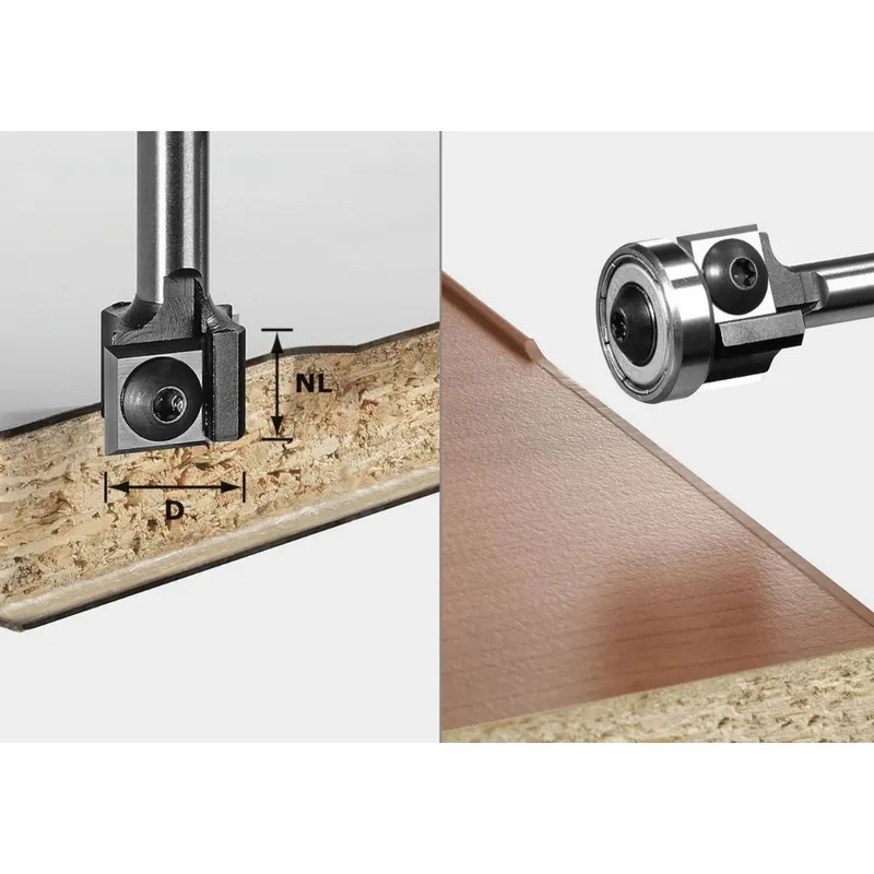 S8 HW D19 12x12 KL OFK Keermes-kantenfrees - 499806 de Festool – image du produit