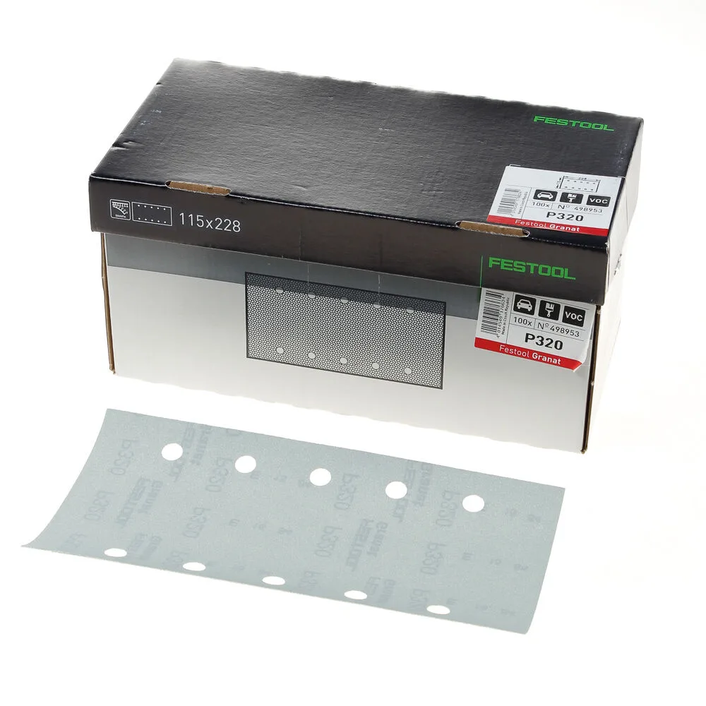 Schuurstrook granat 115x228 p320 (10) de Festool – image du produit