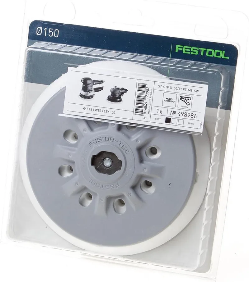 Steunschijf ST-STF diameter 150/17 FT-M8-SW 498986 de Festool – image du produit