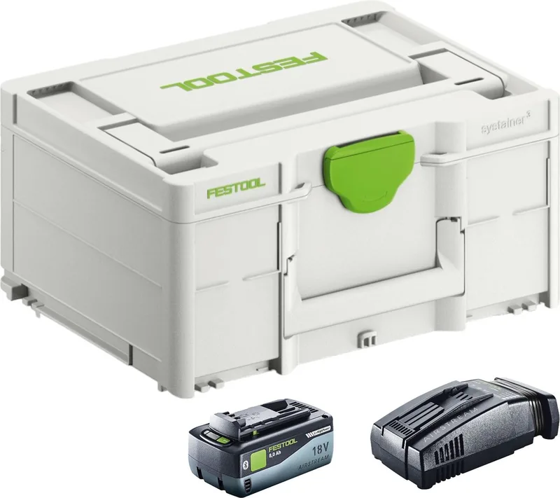 SYS 18V 1x8.0/SCA16 Energieset 1x accu 18 V 8.0 Ah ( 577323 ) + lader ( 576953 ) + Systainer de Festool – image du produit
