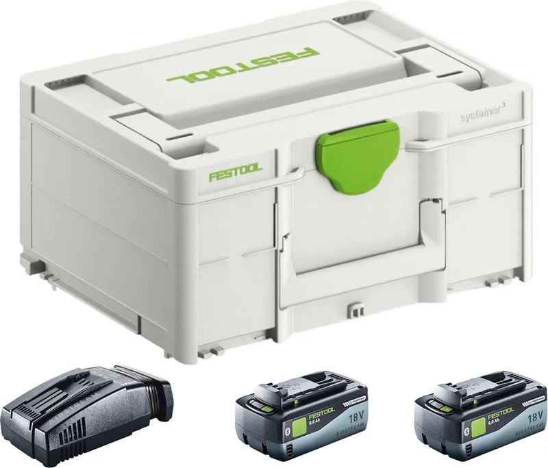 SYS 18V 2x8,0/SCA16 Energie-set 18V in Systainer - 577327 von Festool – Produktbild