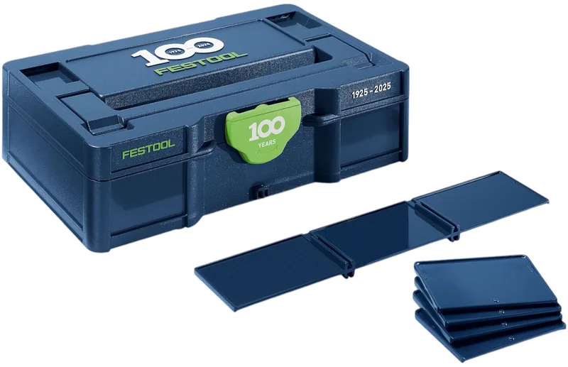 SYS3 S 76 100Y Systainer gereedschapskoffer 265 x 171 x 71 mm ( 578728 ) 100Y jubileumeditie von Festool, Blau – Produktbild