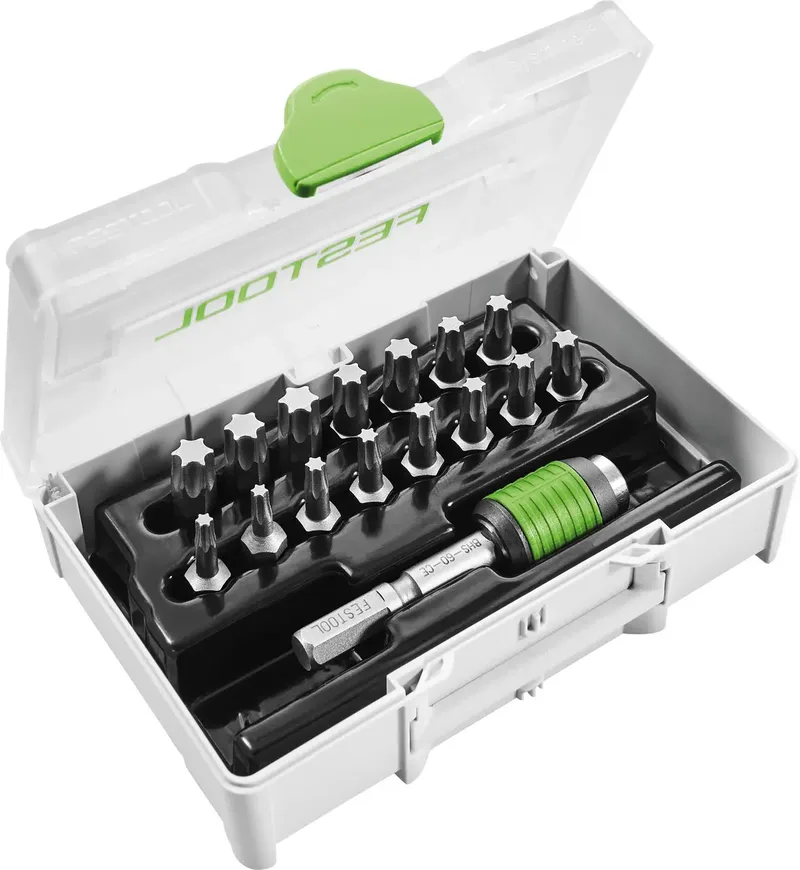 SYS3 XXS CE-TX BHS 60 205823 Bit-Set TX inkl. Bithalter van Festool – productafbeelding